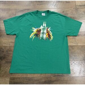 Vintage‎ 90s Heineken Colors Of Passion Graphic Tee XL Green Beer Promo